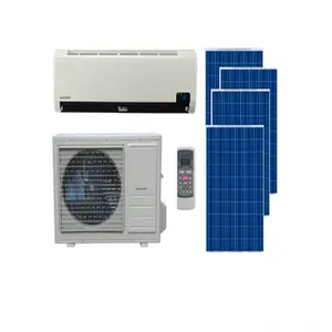 12000 BTU 100% solaire alimenté air conditionné solaire climatiseur split prix