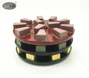 Disque abrasif <span class=keywords><strong>diamant</strong></span>é personnalisable DAOFENG 200 mm pour dalles de granit, pierre de résine, <span class=keywords><strong>ponceuse</strong></span> à motif, support OEM et OBM - Product Image 6