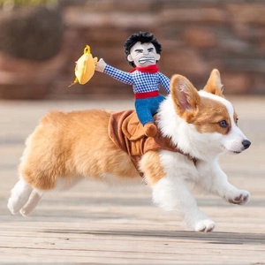 Disfraces de diseño divertido para mascotas, ropa de estilo vaquero para perros geniales, abrigo para cachorros, gran oferta - Product Image 1