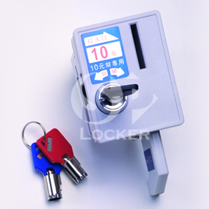 Cerradura de Seguridad Operada con Monedas para Mercados y Supermercados - Product Image 1