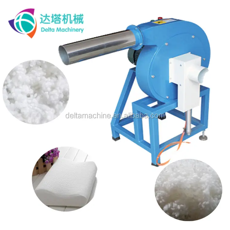 Automatic plush toy feather stuffing polyester fiber pillow filling machine