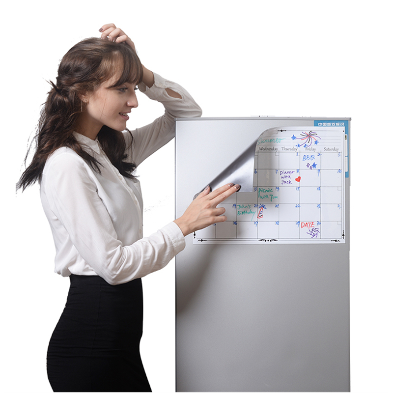 Индивидуальный высококачественный гибкий ежемесячный Магнитный сухой стираемый календарь, доска, лист, календарь, планировщик для холодильника