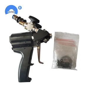 Polyurethane Spray Coating Gun P2 Air Purge Spray Gun PU Foam Paint & Decorating High Pressure Gun Pneumatic No Cup 1.7mm