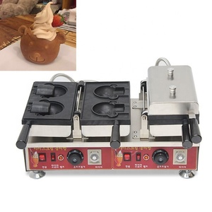 Kreme Orso Waffle Maker Orso A Forma di Bocca Aperta Taiyaki - Product Image 2