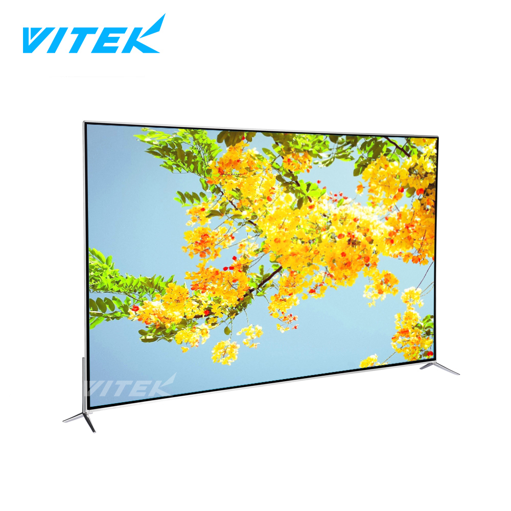 Vitek QLED монитор производители 65 дюймов 4 к LED телевизор, OEM Android QLED телевизор Smart TV 65 дюймов 4 к UHD