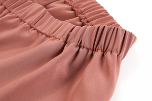<span class=keywords><strong>Pantaloni</strong></span> a vita dritta a vita alta da donna di nuovo Design collezione estiva <span class=keywords><strong>pantaloni</strong></span> a <span class=keywords><strong>pieghe</strong></span> a gamba larga - Product Image 4