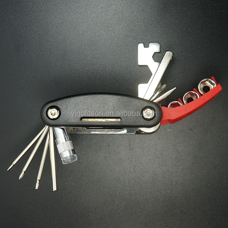 Bicicleta de Múltiples Repair Tool Kit de herramienta bicicletas Wrench Montaña Ciclo Destornillador