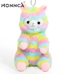 2018 Produit Chaud Doux En Peluche Jouet Peluche Lama Alpaga Porte-clés - Product Image 3