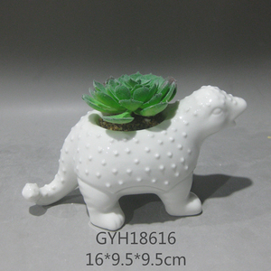 Desktop Decor elephant a forma <span class=keywords><strong>di</strong></span> piccolo fiore <span class=keywords><strong>di</strong></span> ceramica <span class=keywords><strong>vaso</strong></span> bonsai per la vendita - Product Image 2
