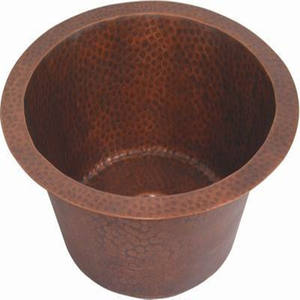 Caída en la barra de cobre lavabo - Product Image 3