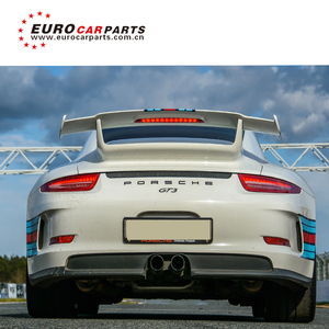 911 de <span class=keywords><strong>991</strong></span> <span class=keywords><strong>GT3</strong></span> kit de cuerpo para 911 de <span class=keywords><strong>991</strong></span> <span class=keywords><strong>GT3</strong></span> estilo con parachoques delantero parachoques trasero y spoiler tronco - Product Image 5