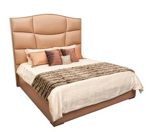 <span class=keywords><strong>Letto</strong></span> King Size Post-Moderno in Vera Pelle e Acciaio Inossidabile <span class=keywords><strong>con</strong></span> Grande Testiera di Lusso, Design Italiano di <span class=keywords><strong>Alta</strong></span> Qualità per Camera da <span class=keywords><strong>Letto</strong></span> - Product Image 6