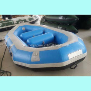 Venta caliente <span class=keywords><strong>Kayak</strong></span> inflable de pesca barco pontón Rafting barco balsa inflable de botes de remo, - Product Image 5