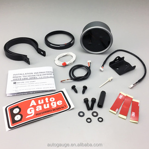 Tacómetro con Luz de Advertencia LED para Automóvil, 80 mm, RPM - Product Image 5