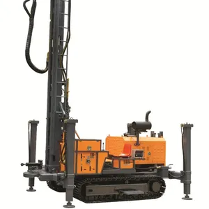 Kaishan brand KW400 400m portable crawler-type water borehole drilling machine