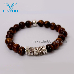 Nuove idee di prodotto shamballa tigri occhio braccialetto perlina, disco ball braccialetto per le donne - Product Image 1