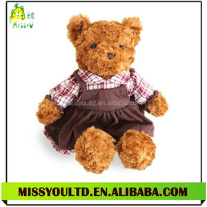 Großhandel Tier Plüschtier Mit Wolle kleidung - Product Image 4