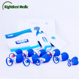 Aparato de Terapia Deluxe <span class=keywords><strong>HACI</strong></span>, Juego de Ventosas Magnéticas de Succión al Vacío, 10 Ventosas, Ventosas Wuxing Zhen - Product Image 3