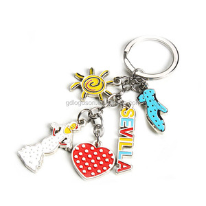 Zuidwestelijke Arizona Charm Sleutelhangers Metalen Emaille Cactus Kokopelli Cactus Winterkoninkje Sleutelhanger <span class=keywords><strong>Charms</strong></span> Marker - Product Image 5