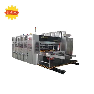 Flexo Printer Slotter Machine JLA Full Automatic High Speed Flexo Printer Slotter Die Cutter Stacker Machine