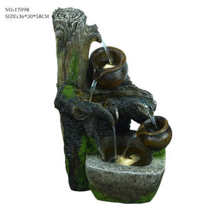 Fuente de Jardín en <span class=keywords><strong>Cascada</strong></span> con Jarra de Resina Pequeña y Sencilla de Diseño Nuevo y Alta Calidad - Product Image 6