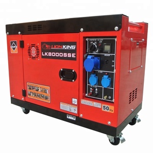 Generador eléctrico supersilencioso <span class=keywords><strong>de</strong></span> 5kw, generador diésel para uso doméstico - Product Image 1