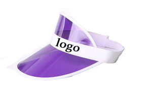 Casquettes <span class=keywords><strong>pare</strong></span>-<span class=keywords><strong>soleil</strong></span> en plastique personnalisées promotionnelles d'été - Product Image 3