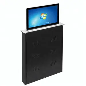 Slim Motorized computer monitor lift