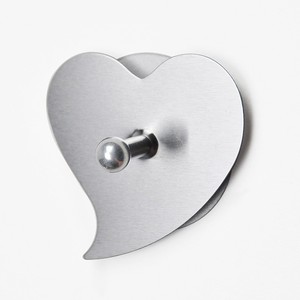 Crochets adhésifs robustes en forme d'ours avec finition en acier inoxydable - Product Image 2