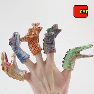 Wholesale PVC Silicone Finger <strong>Puppet</strong> Dinosaur <strong>Puppet</strong> - Product Image 3