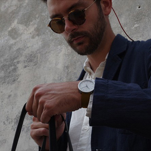 Personalizado para hombre Japón movimiento reloj de acero inoxidable 316 correa de cuero genuino 5atm relojes baratos para hombres - Product Image 6