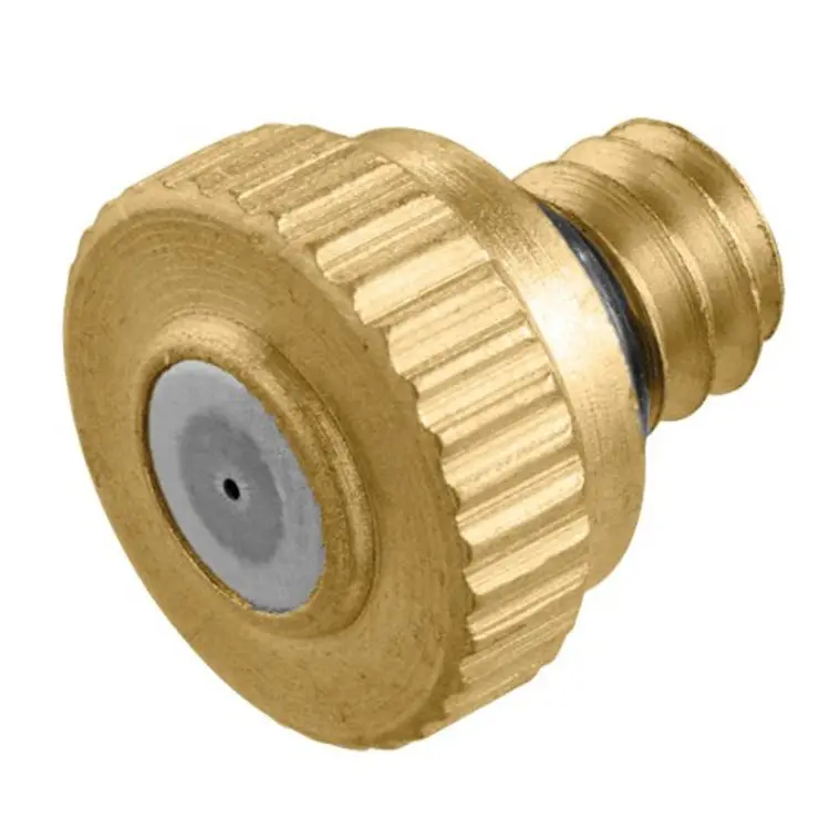 Brass Mist Nozzle For Patio Garden