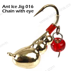 Ant Chain พร้อมเหยื่อล่อทังสเตนเหยื่อตกปลาน้ำแข็ง