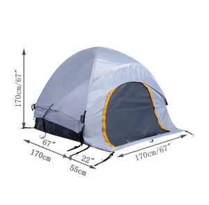 Tienda de Campaña Portátil Impermeable para Techo de Auto, Tienda de Campaña para Camioneta de 6.5 pies para Camioneta de Doble Cabina - Product Image 2