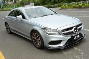 Spoiler avant en carbone de course W218 Classe CLS pour <span class=keywords><strong>Mercedes</strong></span> 15-16 - Product Image 3