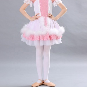 Jupe <span class=keywords><strong>tutu</strong></span> <span class=keywords><strong>rose</strong></span> et blanche, tenue de danse pour petit lapin, grand nœud <span class=keywords><strong>rose</strong></span>, costume de danse - Product Image 5
