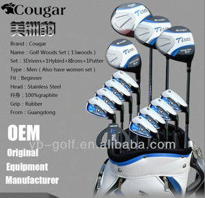 <span class=keywords><strong>Cougar</strong></span> hommes Golf Clubs ensembles 13 bois avec sac de Golf - Product Image 1