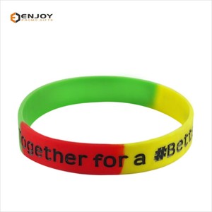 טבעי חומר אופנה ספורט מודפס צמיד סיליקון - Product Image 3