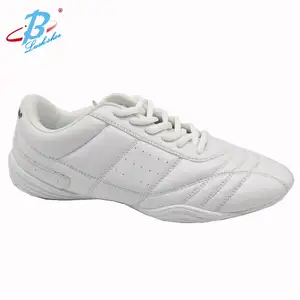 Durevole cheerleader athletic shoes pure white cheerleading scarpe sneaker cheer scarpe