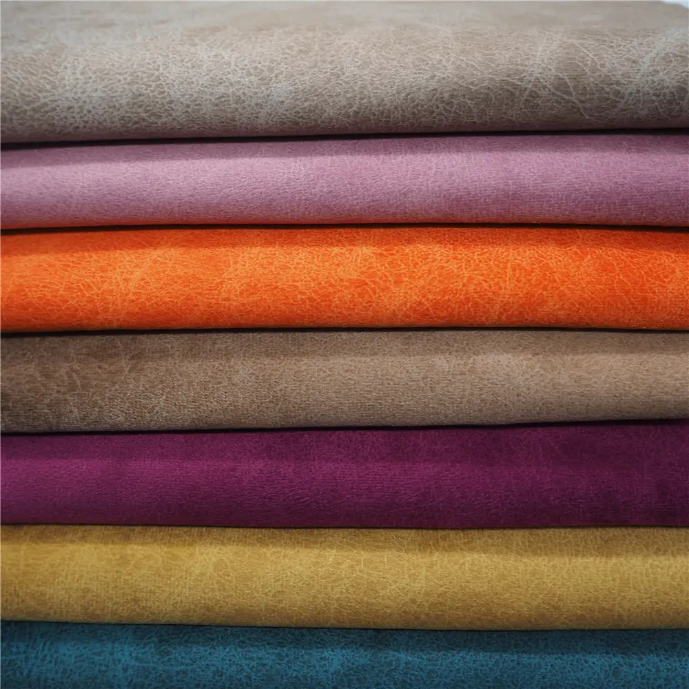 Commercio all'ingrosso a buon mercato impermeabile lavoro a maglia in poliestere dye fdy tessuto velboa foglio di tessuto della stampa Jeri panda per mobili divano