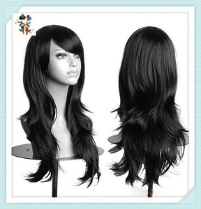 Pelucas de Cosplay Sintéticas de Colores, Onduladas y Largas, para <span class=keywords><strong>Disfraces</strong></span> de Fiesta, Modelo HPC-0038 - Product Image 2