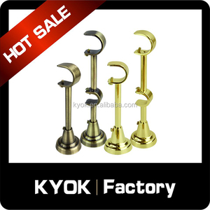 <span class=keywords><strong>Support</strong></span> de <span class=keywords><strong>tringle</strong></span> à rideau de douche en aluminium de bonne qualité, pliable, en laiton antique, <span class=keywords><strong>double</strong></span> <span class=keywords><strong>support</strong></span> de <span class=keywords><strong>tringle</strong></span> à rideau <span class=keywords><strong>extensible</strong></span> - Product Image 2