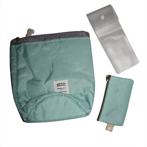 Wholesales Custom Fashion Travel Barrel <strong>Drawstring</strong> Cosmetic <strong>Makeup</strong> Pouch Organizer <strong>Bag</strong> - Product Image 5