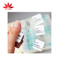 science Fixed items High quality 91+9 pieces microscope prepared slides set