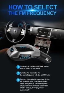 Agetunr Hot Verkoop X5 Originele Ontwerp In Auto Fm-zender <span class=keywords><strong>Bluetooth</strong></span> Auto Adapter Oplader Driver Multifunctionele Mp3 Audio speler - Product Image 4