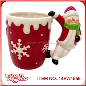 Taza de cerámica <span class=keywords><strong>Santo</strong></span> nieve reno para navidad - Product Image 2