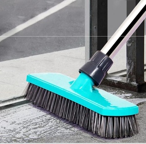 Piano <span class=keywords><strong>Spazzola</strong></span> con Manico Lungo Rigida Setole Morbide Vasca e Piastrelle Stucco Pennello Scrubber per La Pulizia Bagno - Product Image 6