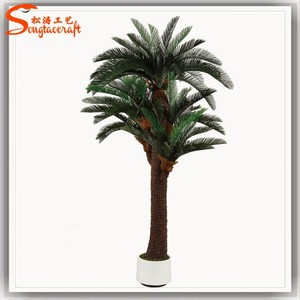 <span class=keywords><strong>Palma</strong></span> Cycas Revoluta Artificiale in Plastica Direttamente dalla Fabbrica, Pianta Finta Mini Cycad per Decorazione Interna e Paesaggistica - Product Image 5