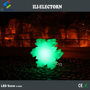 اللون تغيير البلاستيك قابلة الصمام مصابيح عيد - Product Image 4