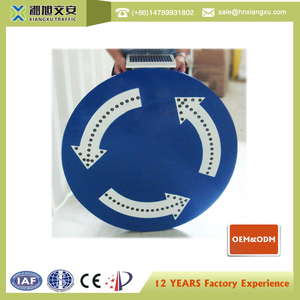China tienda online imprimible señal de tráfico solar señales de advertencia de seguridad - Product Image 5